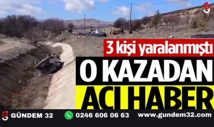 Isparta’da kontrolden çıkan otomobil yayalara çarptı: 1 ölü, 2 yaralı