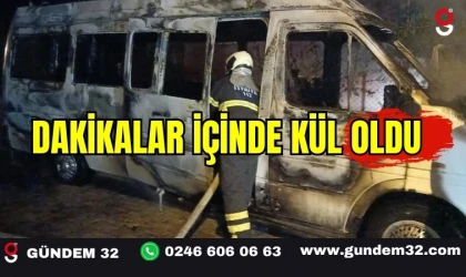 Dakikalar İçinde Kül Oldu