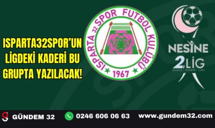 Isparta32spor’un Ligdeki Kaderi Bu Grupta Yazılacak!