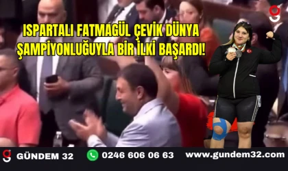 Ispartalı Fatmagül Çevik Dünya Şampiyonluğuyla Bir İlki Başardı!