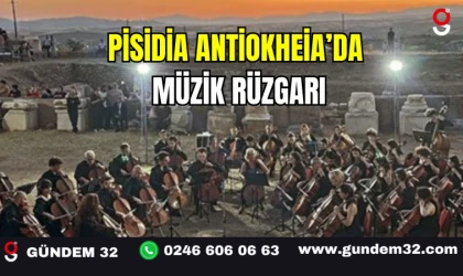 Pisidia Antiokheia’da Müzik Rüzgarı