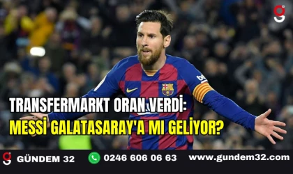 Transfermarkt oran verdi: Messi Galatasaray'a mı geliyor?