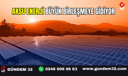 Aksu Enerji Büyük Birleşmeye Gidiyor
