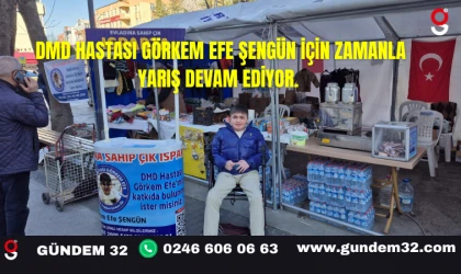 DMD Hastası Görkem Efe Şengün İçin Zamanla Yarış Devam Ediyor. 