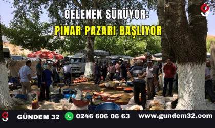 Eğirdir’de Geleneğin İzinde: Pınar Pazarı