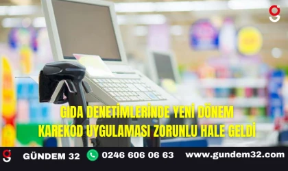 Gıda Denetimlerinde Yeni Dönem Karekod Uygulaması Zorunlu Hale Geldi