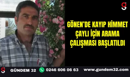 Gönen’de Kayıp Himmet Çaylı İçin Arama Çalışması Başlatıldı