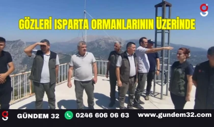 Gözleri Isparta Ormanlarının Üzerinde