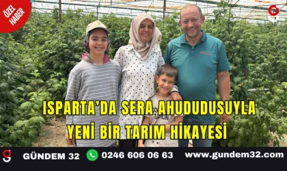 Isparta Deregümü’de Bir İlk: Serada Ahududu Üretimi