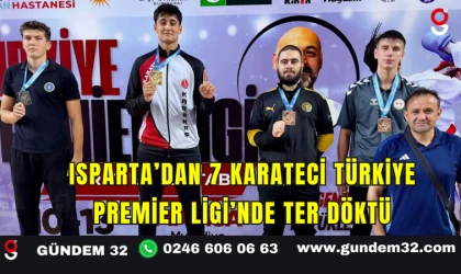 Isparta’dan 7 Karateci Türkiye Premier Ligi’nde Ter Döktü