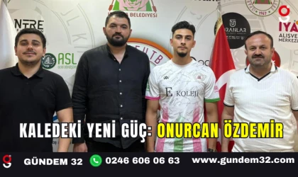 Kaledeki Yeni Güç: Onurcan Özdemir