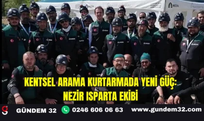 Kentsel Arama Kurtarmada Yeni Güç: Nezir Isparta Ekibi
