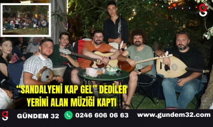 ''Sandalyeni Kap Gel'' Dediler Yerini Alan Müziği Kaptı
