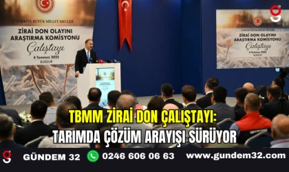 TBMM Zirai Don Çalıştayı: Tarımda Çözüm Arayışı Sürüyor