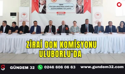 Zirai Don Komisyonu Uluborlu’da