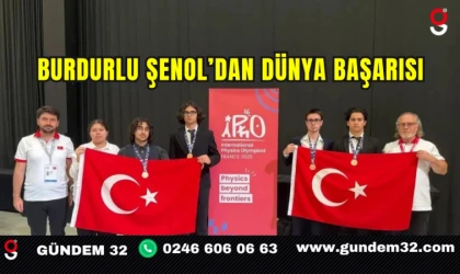 Burdurlu Şenol’dan Dünya Başarısı