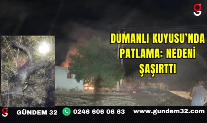 Dumanlı Kuyusu’nda Patlama: Nedeni Şaşırttı