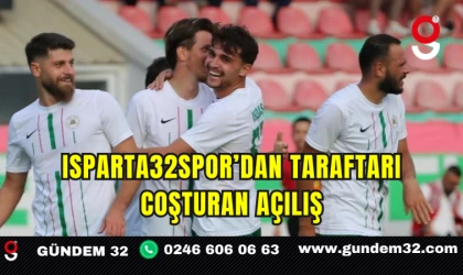 Isparta32spor’dan Göz Kamaştıran Sezon Açılışı: 6-0’lık Galibiyet