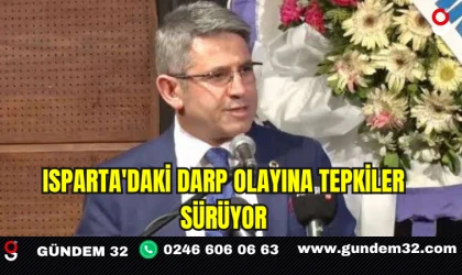 Isparta'daki Darp Olayına Tepkiler Sürüyor