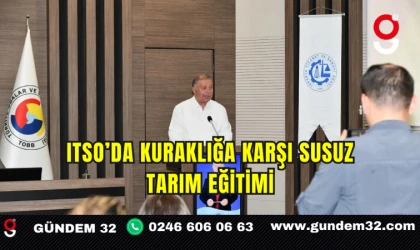 ITSO’da Kuraklığa Karşı Susuz Tarım Eğitimi