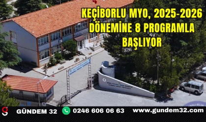 Keçiborlu MYO, 2025-2026 Dönemine 8 Programla Başlıyor
