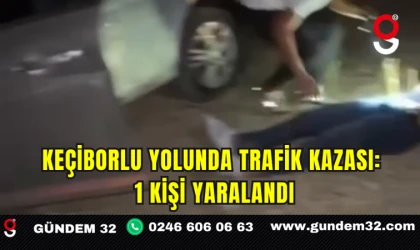 Keçiborlu Yolunda Trafik Kazası: 1 Kişi Yaralandı