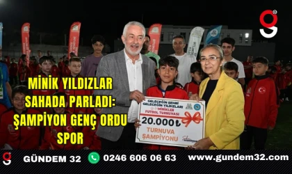 Minik Yıldızlar Sahada Parladı: Şampiyon Genç Ordu Spor