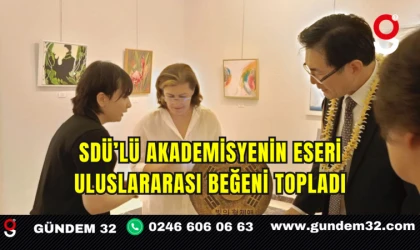 SDÜ’lü Akademisyenin Eseri Uluslararası Beğeni Topladı
