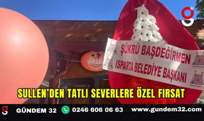 Sullen’den Tatlı Severlere Özel Fırsat