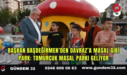 Başkan Başdeğirmen’den Davraz’a Masal Gibi Park: Tomurcuk Masal Parkı Geliyor