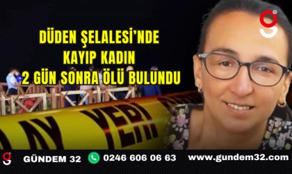 Düden Şelalesi’nde Kayıp Kadın 2 Gün Sonra Ölü Bulundu