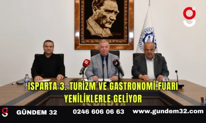 Isparta 3. Turizm ve Gastronomi Fuarı Yeniliklerle Geliyor