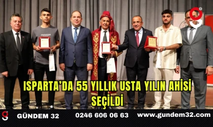 Isparta’da 55 yıllık usta yılın ahisi seçildi