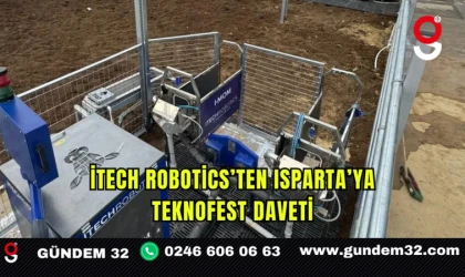 İtech Robotics’ten Isparta’ya TEKNOFEST Daveti