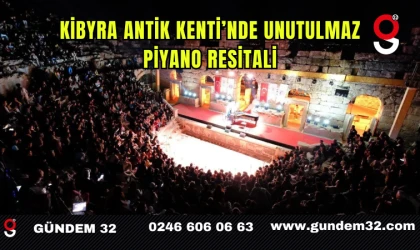 Kibyra Antik Kenti’nde Unutulmaz Piyano Resitali