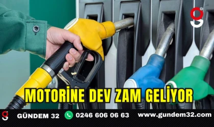 MOTORİNE DEV ZAM GELİYOR