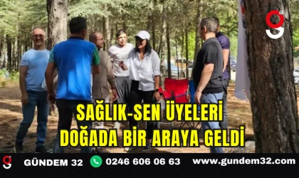 Sağlık-Sen Üyeleri Doğada Bir Araya Geldi