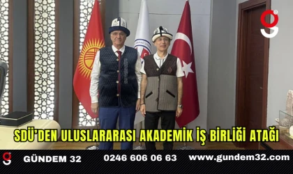 SDÜ’den Uluslararası Akademik İş Birliği Atağı