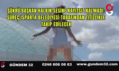 Şükrü Başkan halkın sesine kayıtsız kalmadı: Süreç Isparta Belediyesi tarafından titizlikle takip edilecek