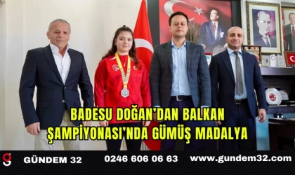 Badesu Doğan’dan Balkan Şampiyonası’nda Gümüş Madalya