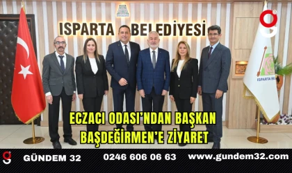 Eczacı Odası’ndan Başkan Başdeğirmen’e Ziyaret