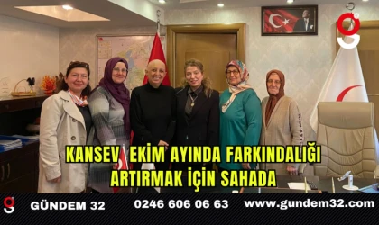 KANSEV Ekim Ayında Farkındalığı Artırmak İçin Sahada