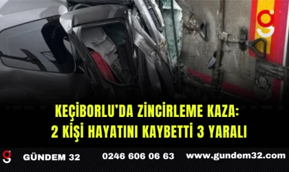 Keçiborlu’da Zincirleme Kaza: 2 Kişi Hayatını Kaybetti 3 Yaralı