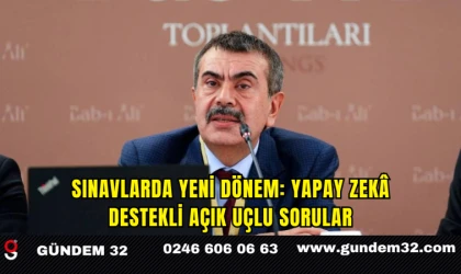 Sınavlarda Yeni Dönem: Yapay Zekâ Destekli Açık Uçlu Sorular