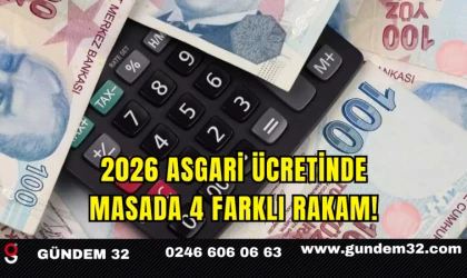 2026 Asgari Ücretinde Masada 4 Farklı Rakam!