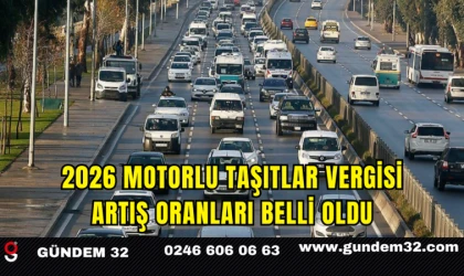2026 Motorlu Taşıtlar Vergisi Artış Oranları Belli Oldu