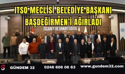 ITSO Meclisi Belediye Başkanı Başdeğirmen’i Ağırladı