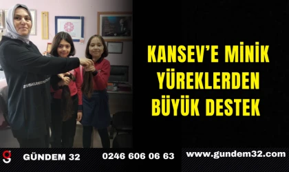 KANSEV’e Minik Yüreklerden Büyük Destek