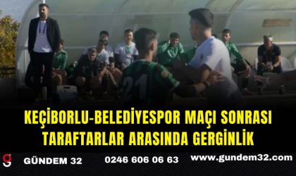 Keçiborlu-Belediyespor Maçı Sonrası Taraftarlar Arasında Gerginlik