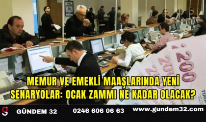Memur ve Emekli Maaşlarında Yeni Senaryolar: Ocak Zammı Ne Kadar Olacak?